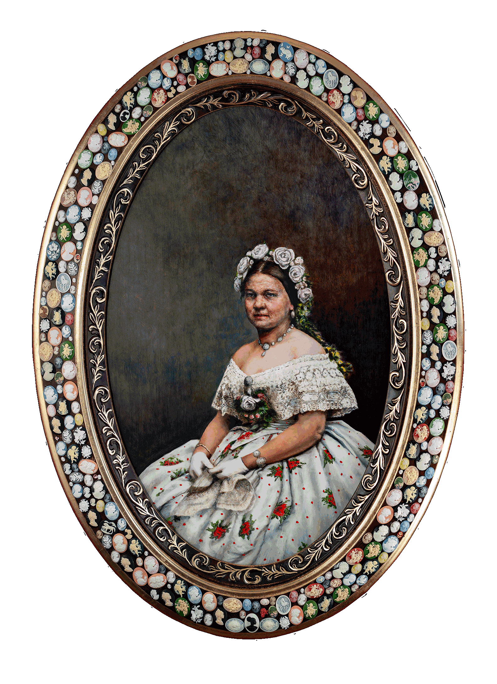 Mary Todd Lincoln | An oil painting by Tobias Keene